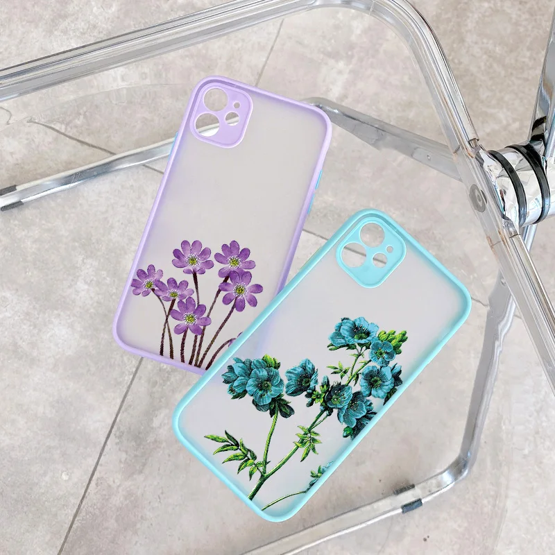 حافظة لهاتف آيفون 12 11 13 14 15 16 Pro Max X XS MAX XR لهاتف آيفون 7 8 Plus SE 2020 غطاء أزرق نعناعي مقاوم للصدمات #3