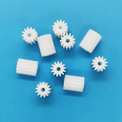 132A 0.5M 10mm Width Gear 13 Teeth OD= 7.5mm 13T 1.9mm Hole Tight for 2mm Shaft Toy Model Motor Pinions 10pcs/lot