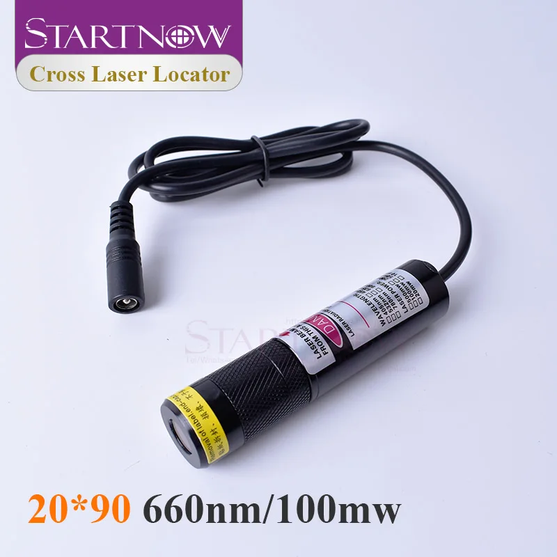 Light Red Cross Locator 660nm 100mw Laser Diode Module Focusable Beam Cross Laser Positioner For Woodworking Embroidery Machine