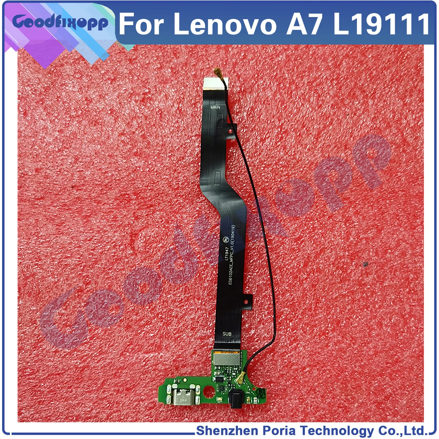 

For Lenovo A7 L19111 USB Charger Charging Port Dock Connector Flex Cable Replacement Parts