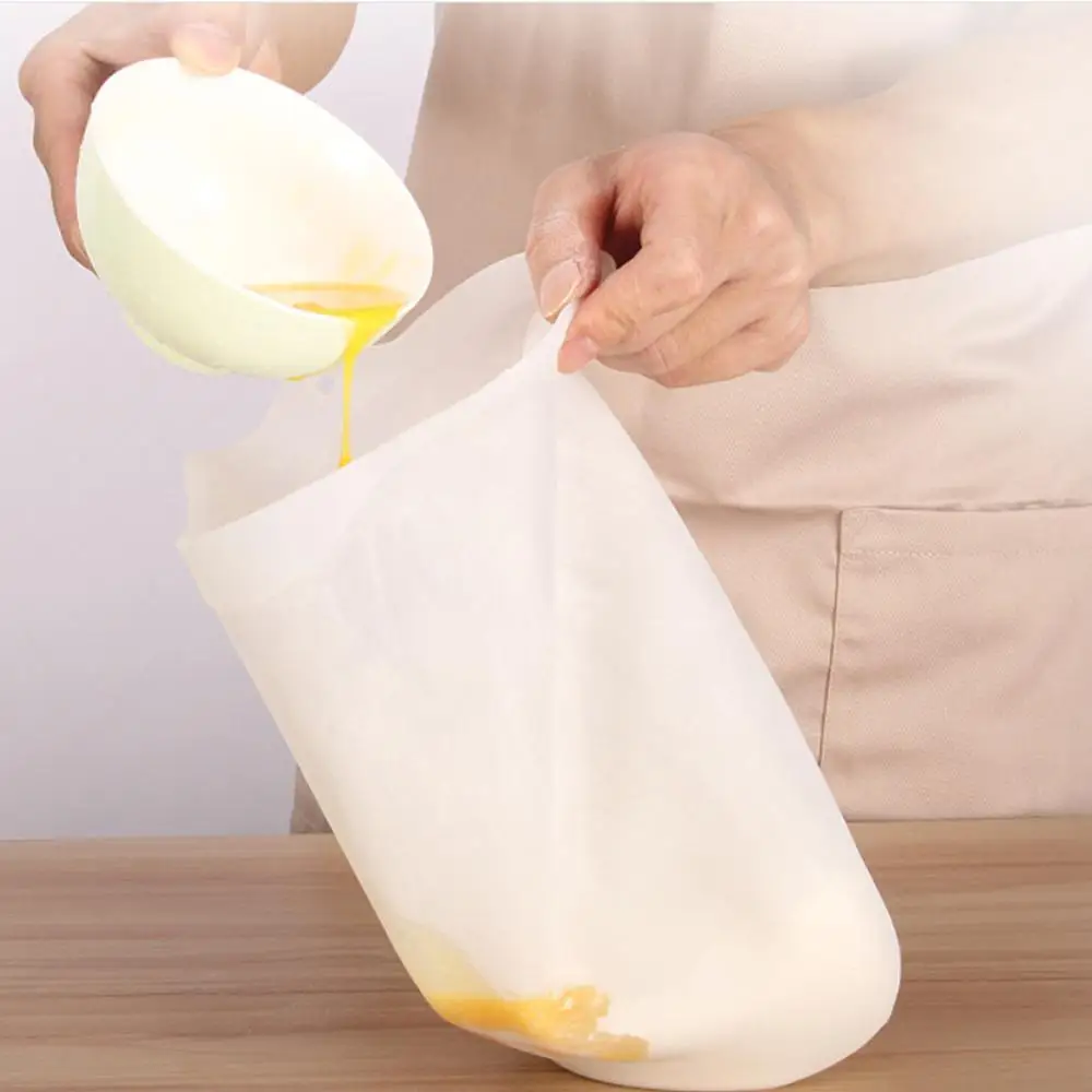 Silicone Kneading Bag, Transparent Flour Mixing Bag, Multifunctional Dough Mixer, Reusable Pastry Flour Mixing Bag