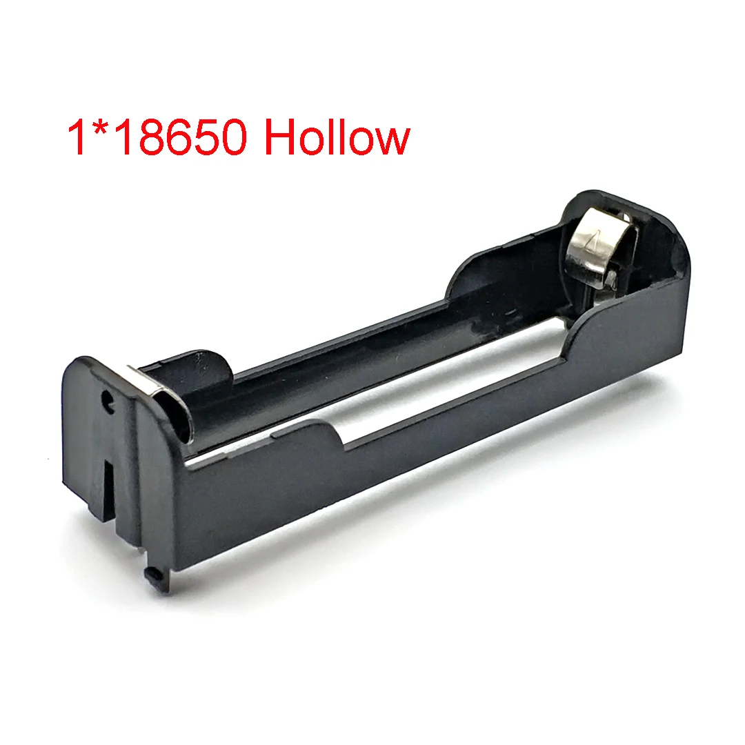 18650バッテリー用ホルダー付きピン付き中空1*18650バッテリー収納ボックス