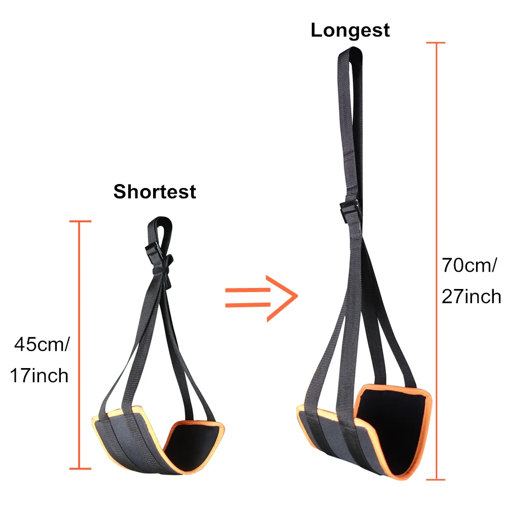 Sport Adjustable Ab Straps for Pull Up Bar Hanging Abdominal Slings Heavy Duty Strap and Neoprene Padded Home Gym Core Workouts