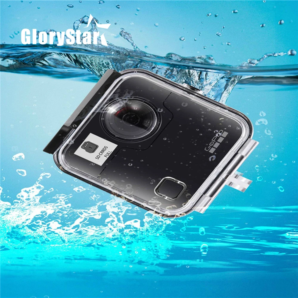 

40M Waterproof Housing Case Back Door For Gopro Fusion 360 Camera Underwater Box For Go Pro Fusion Action Camera Accessories