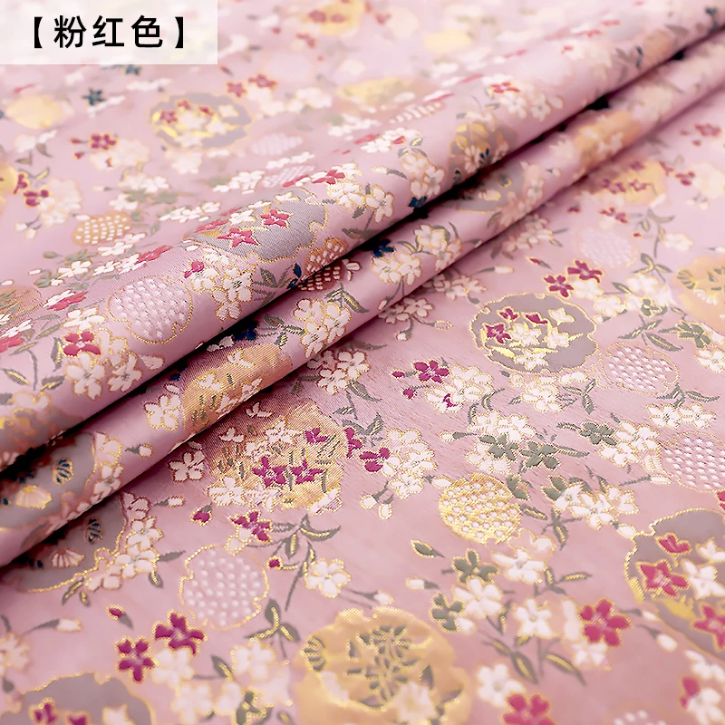 Brocade jacquard pattern damask fabrics designer for sewing cheongsam and kimono DIY clothing patchwork material