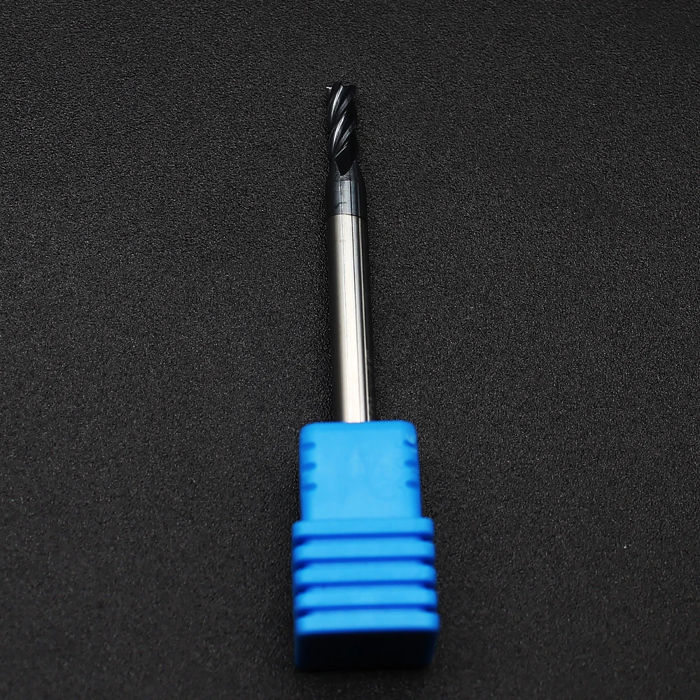 HRC50 3Mm 4ขลุ่ยเครื่องทังสเตนเหล็ก Endmills คาร์ไบด์เครื่องกัด Cnc EndMill เครื่องตัดเครื่องมือ