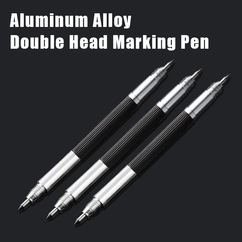 Glass Ceramic Marker Pen Double-headed Tile Glass Cutting Machine Construction Tool Accessories Machine Pen Glass Knife Scriber