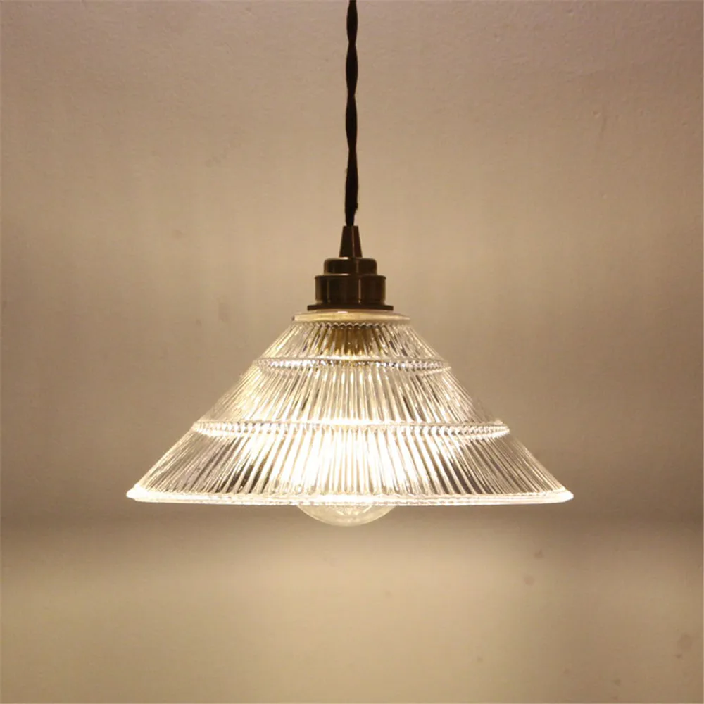 

Modern Loft LED Pendant Light Brass Glass Ceiling Hanging Lamp Dining Room Bedroom Home Decoration Antique Suspensions Luminaire