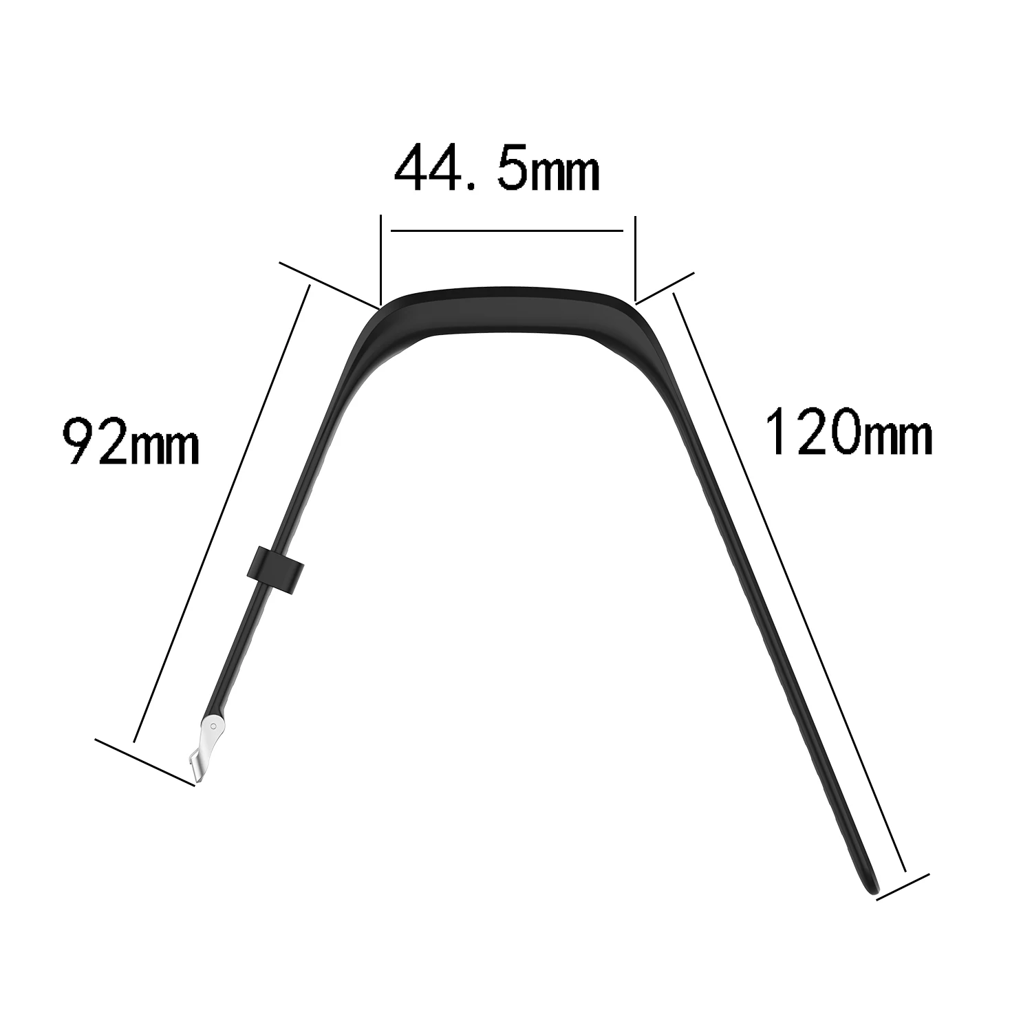 Pulseira de silicone para huawei banda 3e 4e, honra banda 4, versão correndo