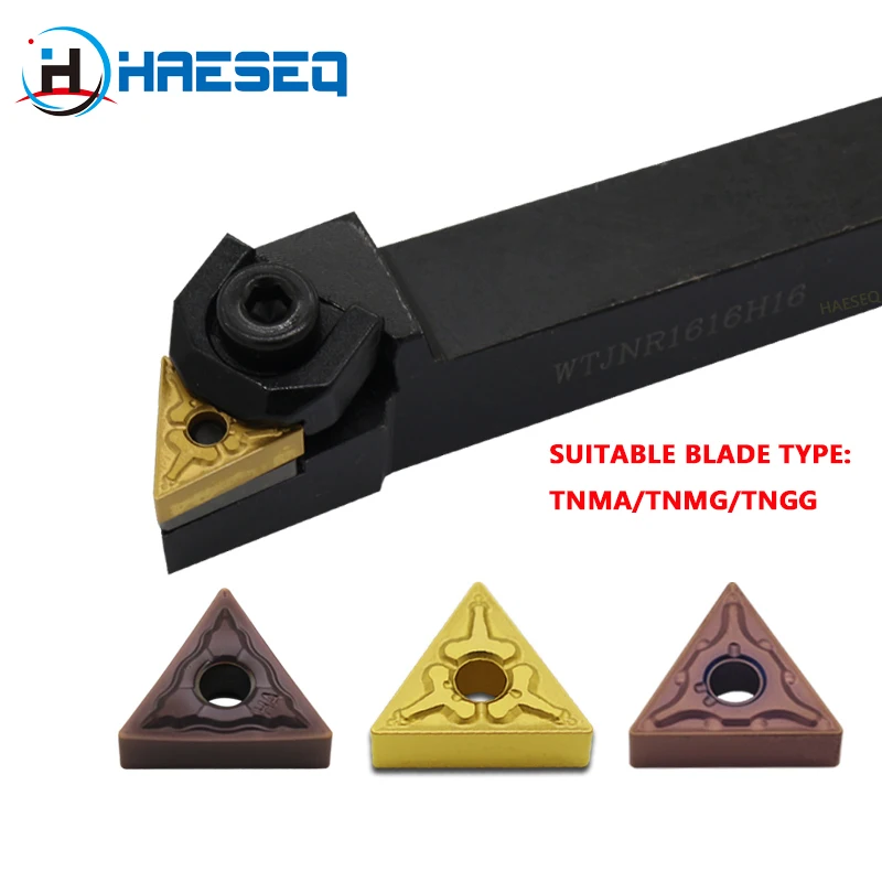 โลหะเครื่องกลึงโลหะเครื่องกลึงโลหะเครื่องมือ Holder 93 ° WTJNR1616H16 WTJNR2020K16 WTJNR2525M16 WTJNR3232P16เครื่องกลึงโลหะบาร์สำหรับเครื่องจักรกลโลหะ