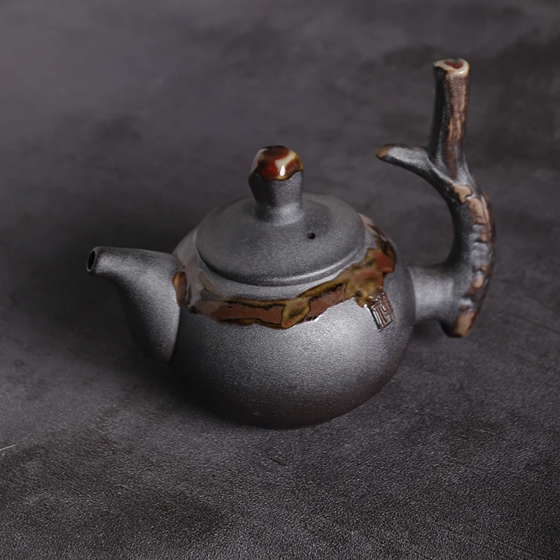 LUWU japanese ceramic teapots tea kettle stump traditional chinese tea pot drinkware 240ml