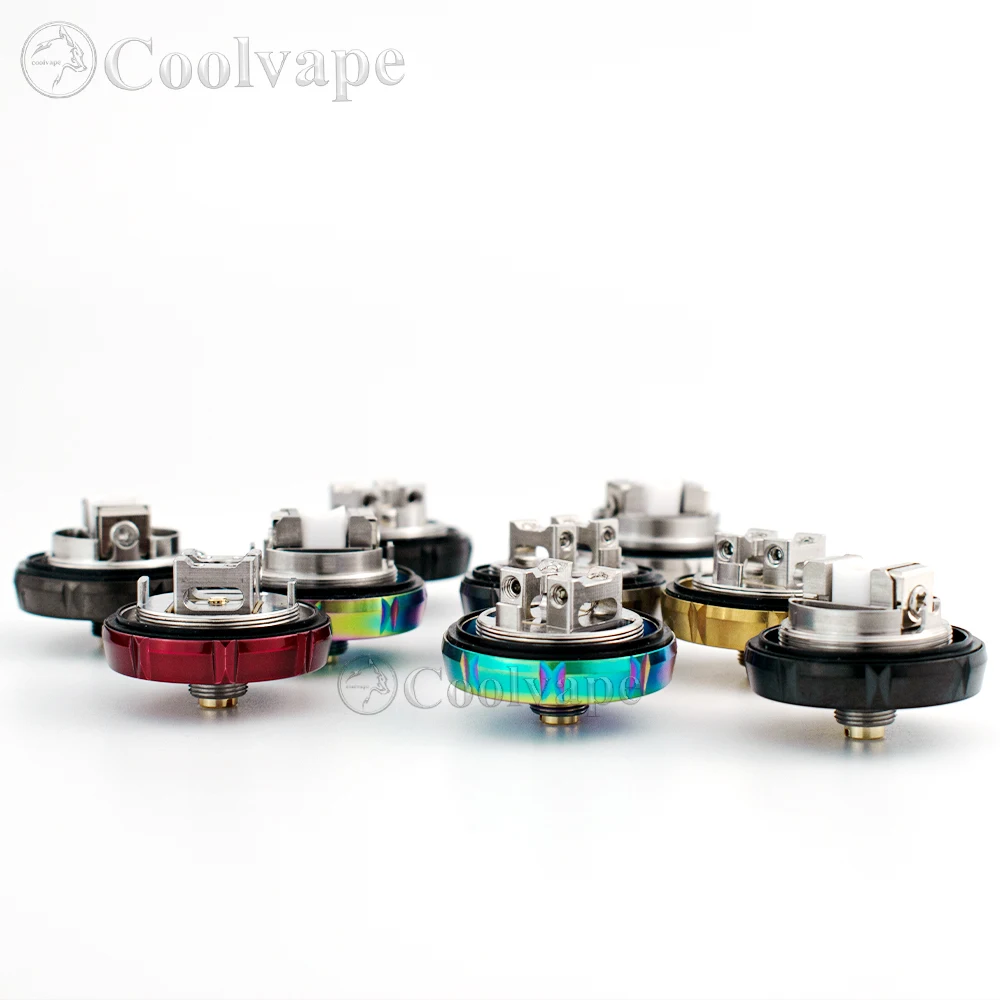 Tubo de vidro Zeus X Rta Atomizer, Zeus X Mesh Coil, RTA Atomizer Deck, Hot