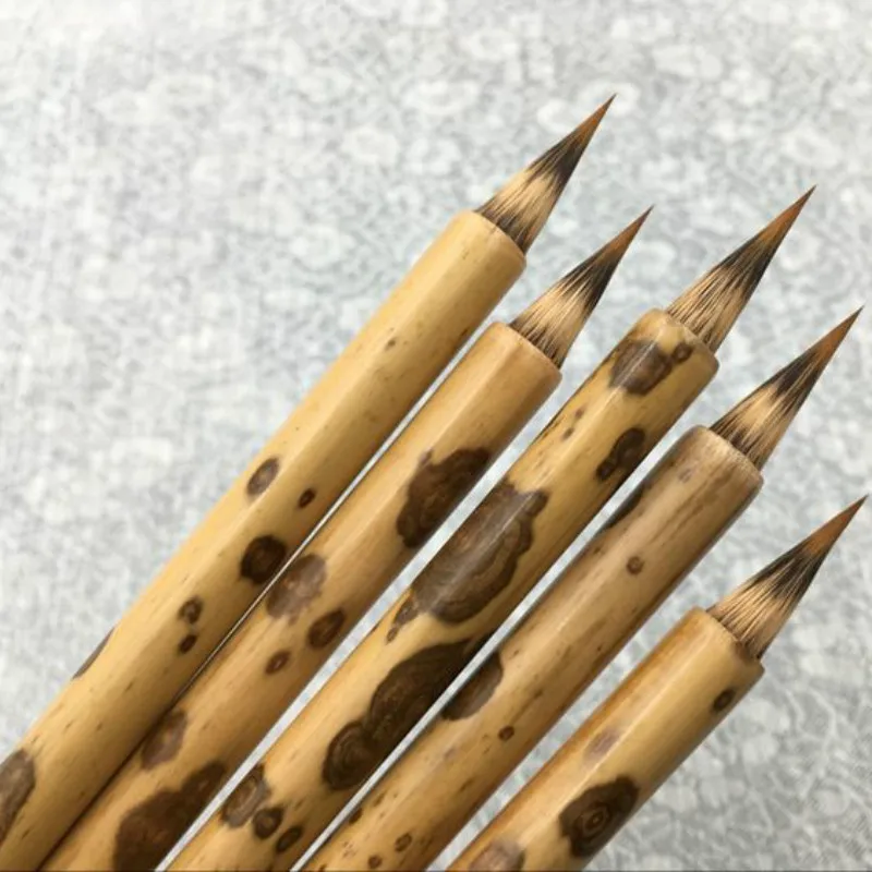 

Purple Rabbit Hair Calligraphy Brushes Small Regular Script Brush Wolf Hair Rabbit Hair Writing Brush Chinese Painting Brush Pen