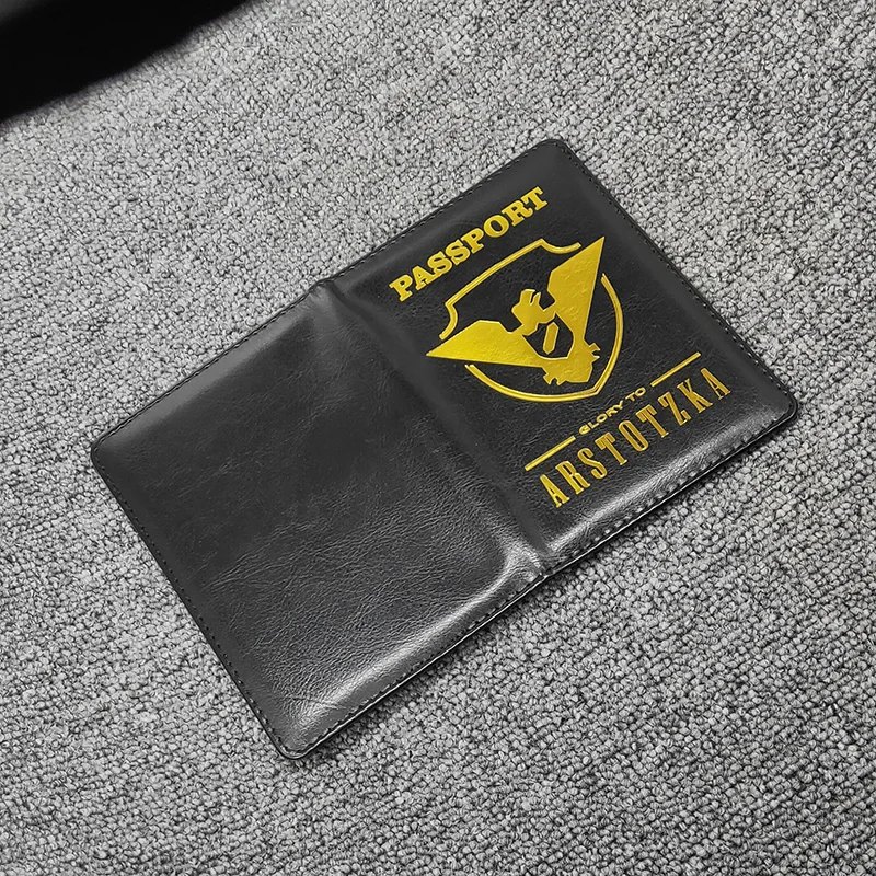 Passport Holder Pu Leather Covers for Passports Glory To Arstotzka