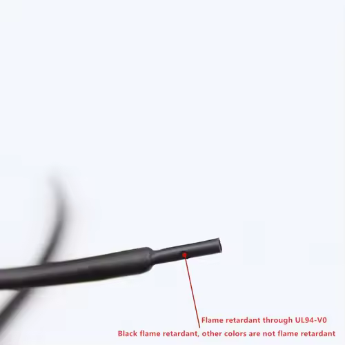 5 /1 METER/LOT BLACK 1mm 1.5mm 2mm 2.5mm 3mm 3.5mm 4mm 5mm 6mm Heat Shrink Tubing Tube - Image 4