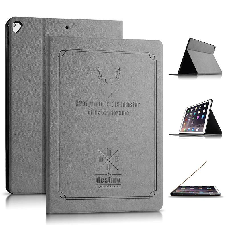 

Case For iPad Pro 12.9 2015 1th A1584 A1652 Stand Case For iPad Pro 12.9 2017 2th A1670 A1671 A1821 Tablet Protective Cover Case