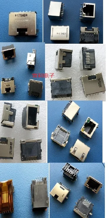 

5 шт. разъем сетевой карты RJ45 34050D600-600-G JM3611A-R0153-7H JM36111-N3623-7H