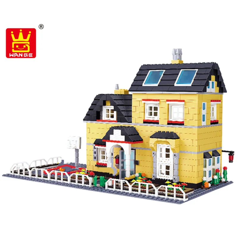 

755pcs City Villa Garden Building Blocks Sets Doll House Bricks Model Kids Children gifts Toys 34052