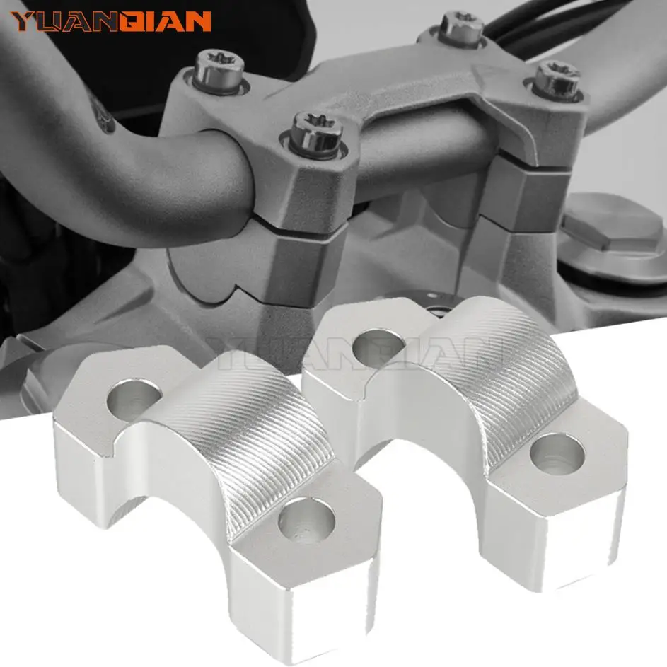 Motorcycle CNC Aluminum Handlebar Risers Clamp Height up Adapter For BMWF900R F900XR  F900 R/XR 2019 2020 2021 2020 all years