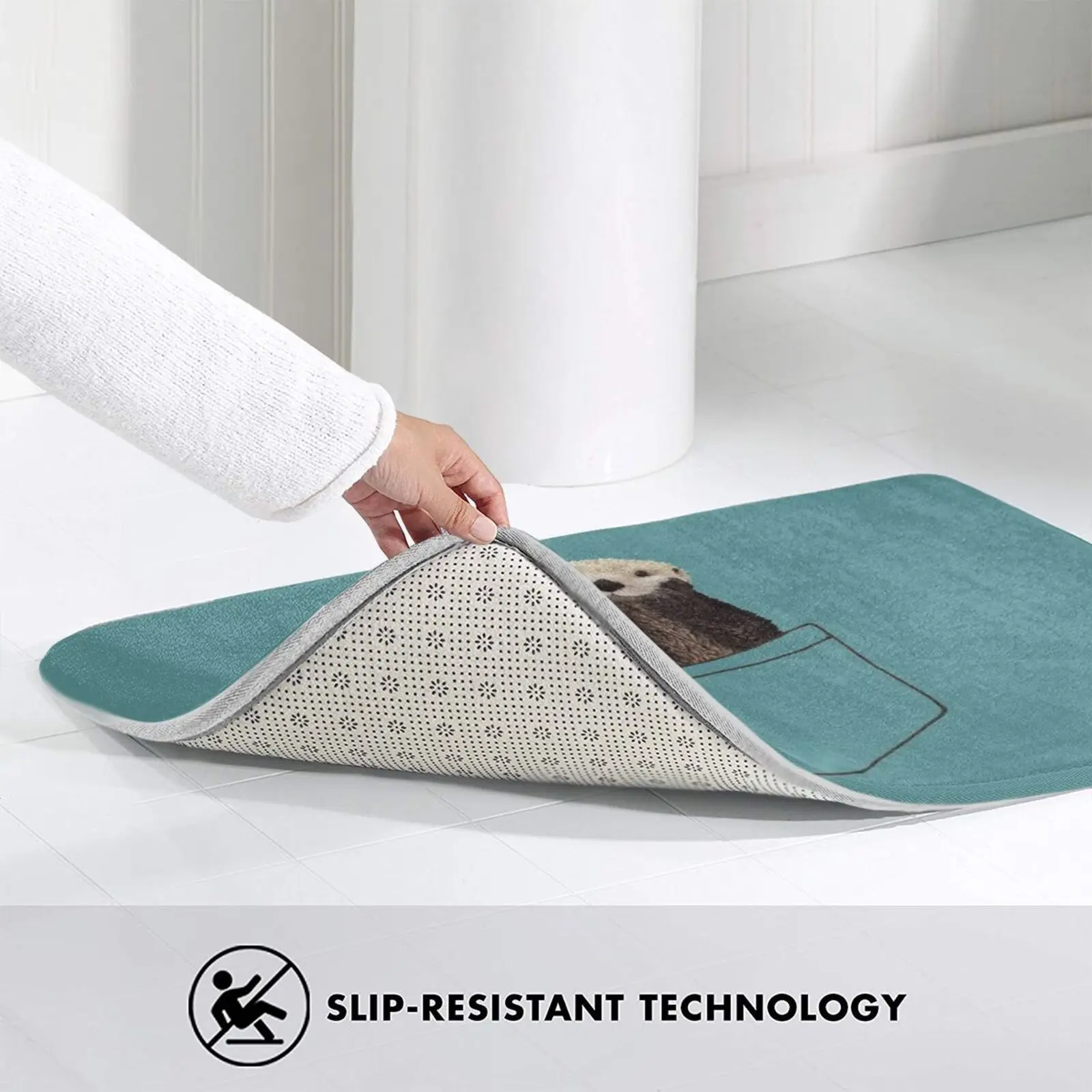 حصلت على قضاعة في جيبي، سجادة أزرق مخضر، وسادة سجادة ناعمة للجيب، شمعة البحر، ثعالب البحر، ثعالب البحر، ابن عرس لطيف