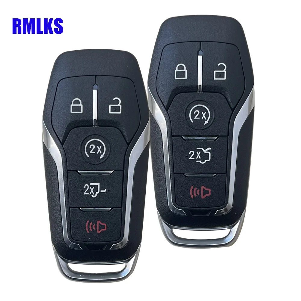 

Remote Smart Prox Key Case 164-R8108 For Ford Fusion Explorer Edge Mustang 2017 2018 Car Key Shell Uncut HU101 M3N-A2C31243300