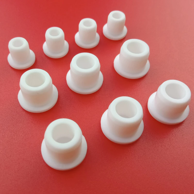 Environmental protection food grade white high temperature silicone hole plug rubber plug silicone rubber T plug 3mm-150mm