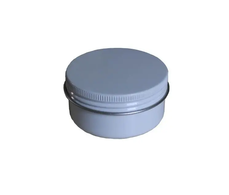 

500pcs 10g White Aluminum Jar 10ml White Aluminum Tin Aluminum Metal Container