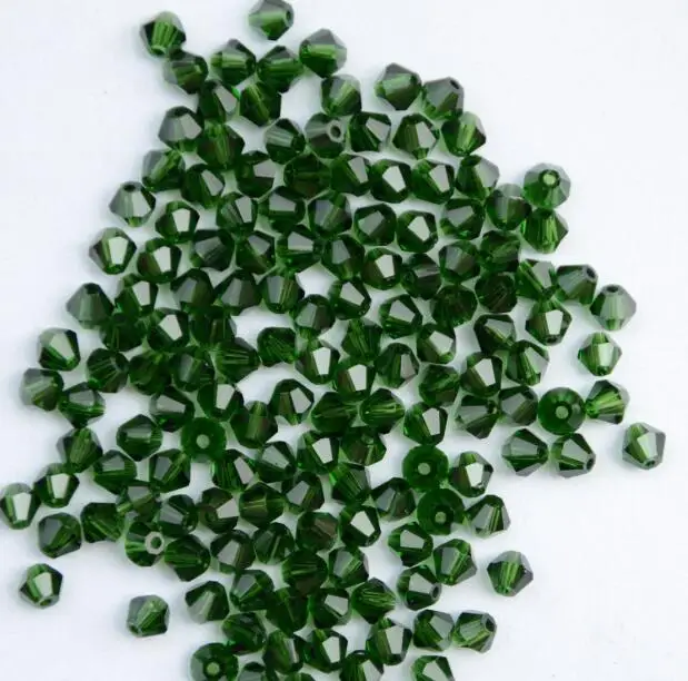 emerald 3mm 720pcs/Lot Chinese Top Quality Crystal Bicone Beads Free Shipping