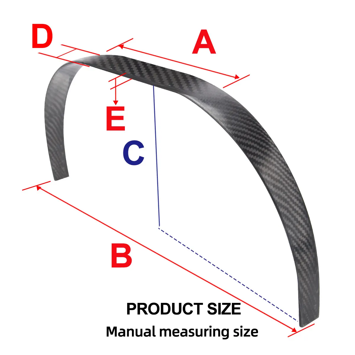 1Pc  Carbon Fiber Landing Gear For EXTRA 300 50CC Gasoline RC Airplane  A=160 B=465 C=198 D=40