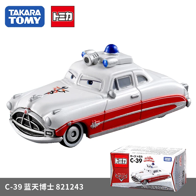 Tomy Tomica Disney Pixar Cars Sheriff/King/Flo/Sally/Chick Hicks/Doc Hudson Metal Diecast Toy Car New New in Box