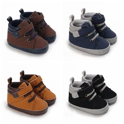 Zapatos antideslizantes para bebé recién nacido, mocasines cómodos de suela suave de PU plana de alta calidad, accesorios para bebé, 2021