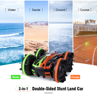 New Gift!  2.4G 2-in-1 Double Sided Amphibious 360 Degree Rotation RC Vehicle RC Car Remote Control Car RC Stunt Car Models