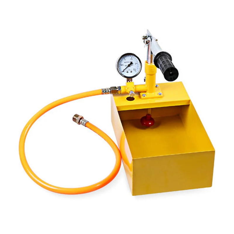 Manual test water pipe pressure testing pump 25kg