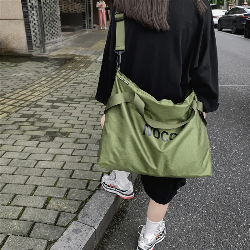 Fashion Large Travel Bag Women Cabin Tote Bag Handbag Waterproof Oxford Shoulder Bag Women Weekend Gym Bag Female