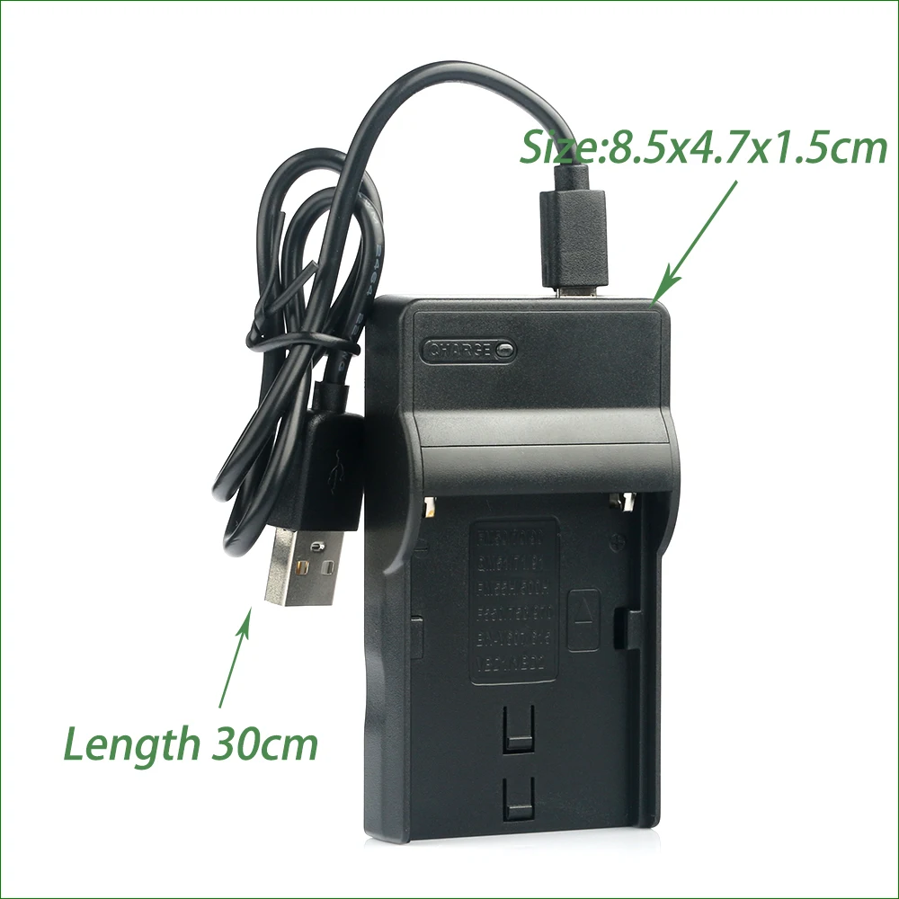 Lanfulang USB Battery Charger for Sony DSC-T5 DSC-T9 DSC-T10 DSC-T11 DSC-T33 DSC-P100 DSC-P120 DSC-P150 DSC-P200 DSC-T30