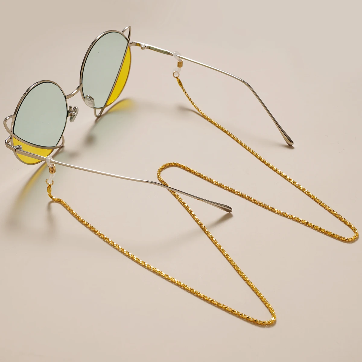 Fashion Reading Glasses Chain for Women Metal Sunglasses Cords Eyeglass Lanyard Hold Straps Eyewear Retainer