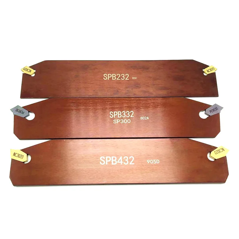 High-quality SPB226 SPB326 SPB332 SPB432 1PCS,10PCS SP200 SP300 SP400 Slotted SPB and Cutting Insert Lathe CNC SPB Tool Holder