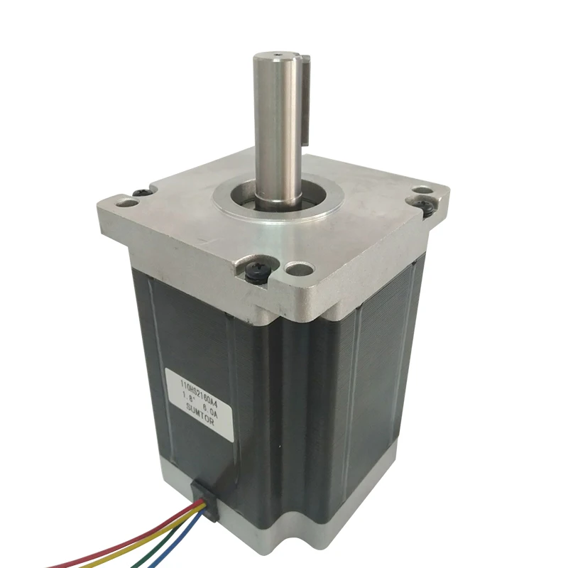 NEMA42 Stepper Motor 6A 2-phase 4-wire 150mm 1.8 Degrees High Torque 21Nm Frame Size 110mm Hybrid Motor