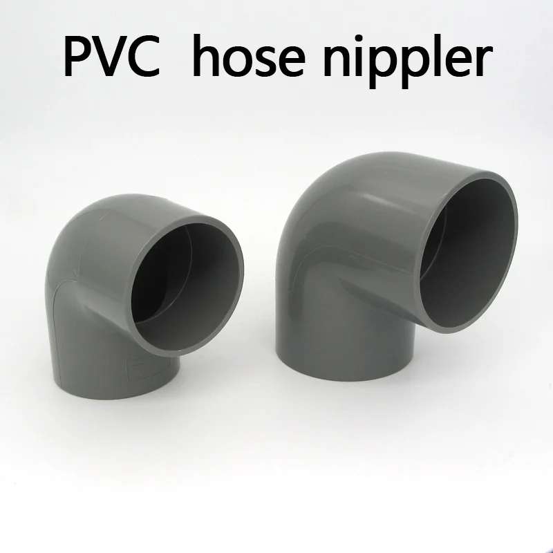 

ПВХ-шланг nippler PVCWater, фитинги для труб, угловые соединители, пластиковые соединительные детали для полива воды, 1 шт.