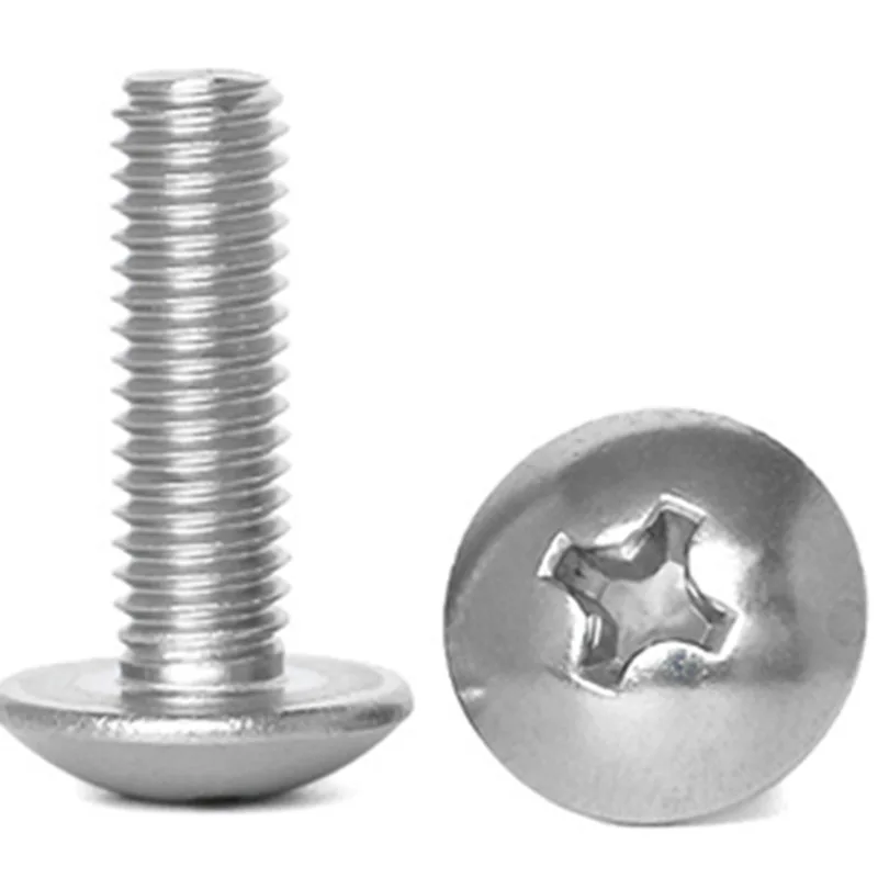 280pcs 4-40 British System American System Cross Pan Head Screw Stainless Steel Round Head Screw Pan Head Cross Screw