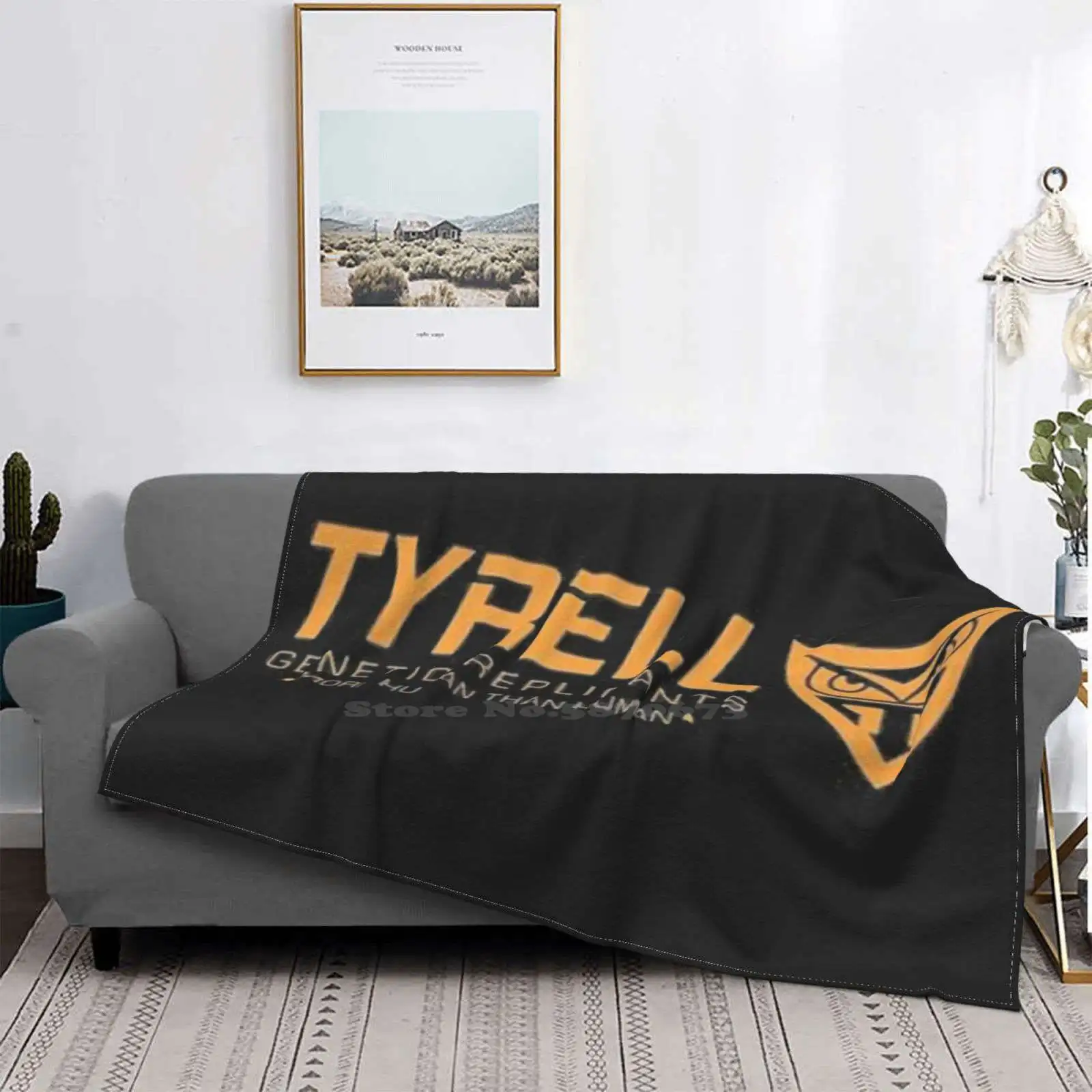 Tyrell Genetic Replicants Air Conditioning Blanket Soft Warm Light Thin Blanket Blade Runner Blade Runner Tyrell Genetic