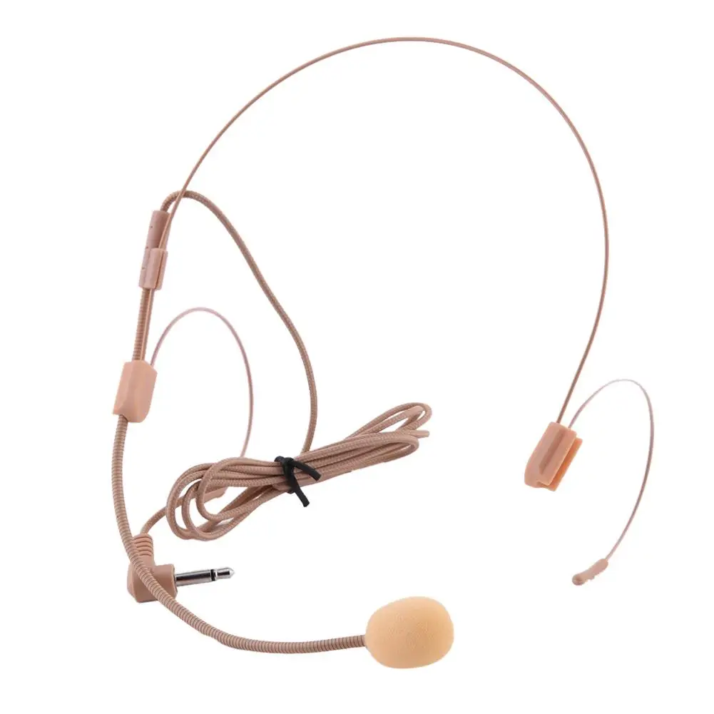 Vocal Wired Headset Microphone Nude Microfone Microfono for Voice Amplifier Speaker Mike With Bright Clear Sound