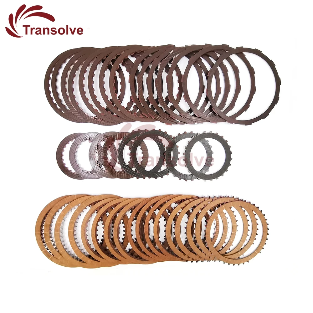 Auto Transmission Friction Kit Clutch Plates For 722.649-UP Fit MERCEDES BENZ W5A330 2004-UP Car Accessory Transolve B141880C