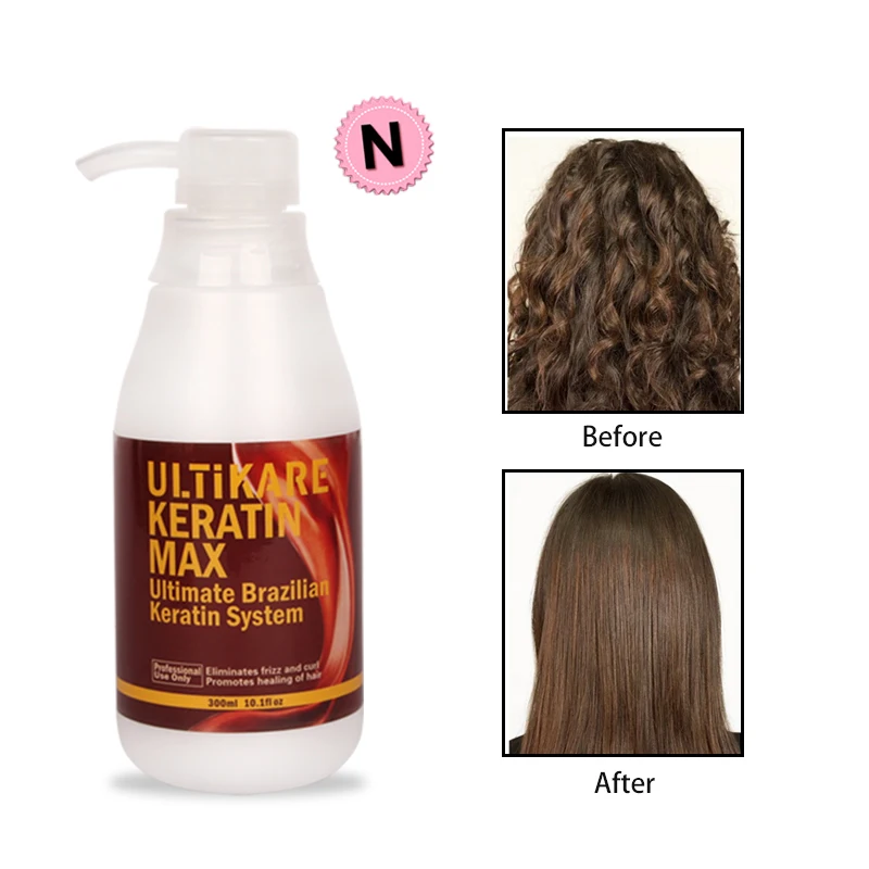 11,11 brasilianische 5% 300ml Keratin Behandlung + 100ml Reinigende Shampoo Begradigen und Reparatur Beschädigt Cruly Haar + Freies geschenke