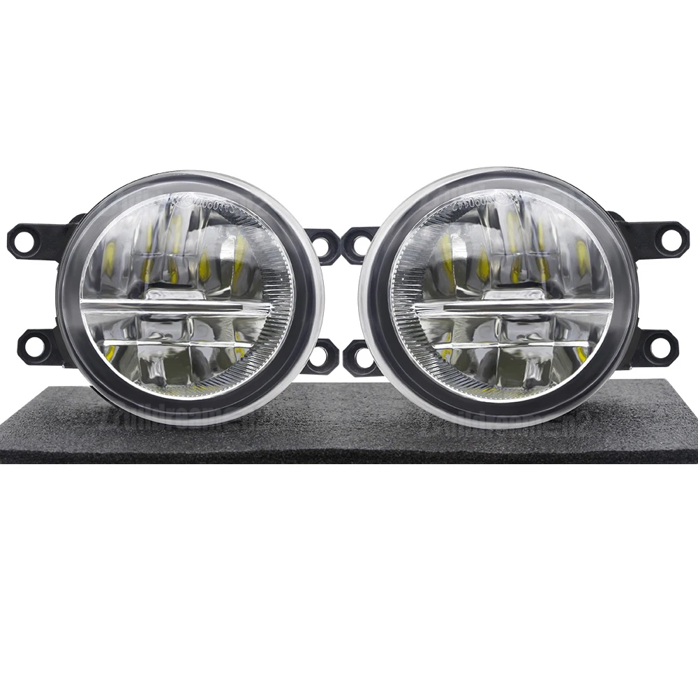 2 X LED Fog Light For Lexus LX570 HS250h GS350 GS460 GS450 IS250 IS350 ES300h ES350 RX350 RX450h Car Front Bumper DRL Fog Lamp