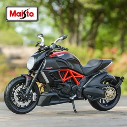 Maisto 1:12 Ducati Diavel углерода красный Литой Транспортных средств Коллекционная хобби модель мотоцикла, игрушки