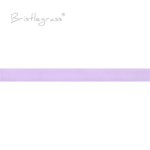 Imagen 2 del producto BRISTLEGRASS 2 5 10 yardas 5/8 ""15mm sólido mate no brillante FOE plegable sobre elásticos banda de LICRA lazo para el cabello diadema vestido costura Trim