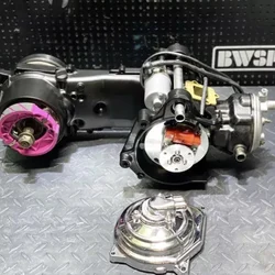 冷却システム付き液体レーシングエンジン,3wf 110cc jog90,フルエディション,改造版