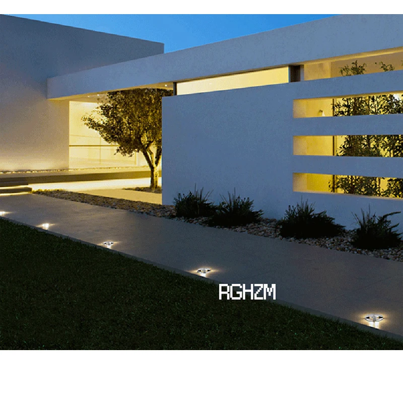 Imagem -05 - Lâmpadas Led Subterrânea 1w 3w 5w 110v 220v Unidades Embutido Faixas Laterais Decoração de Jardim Área Externa 12v