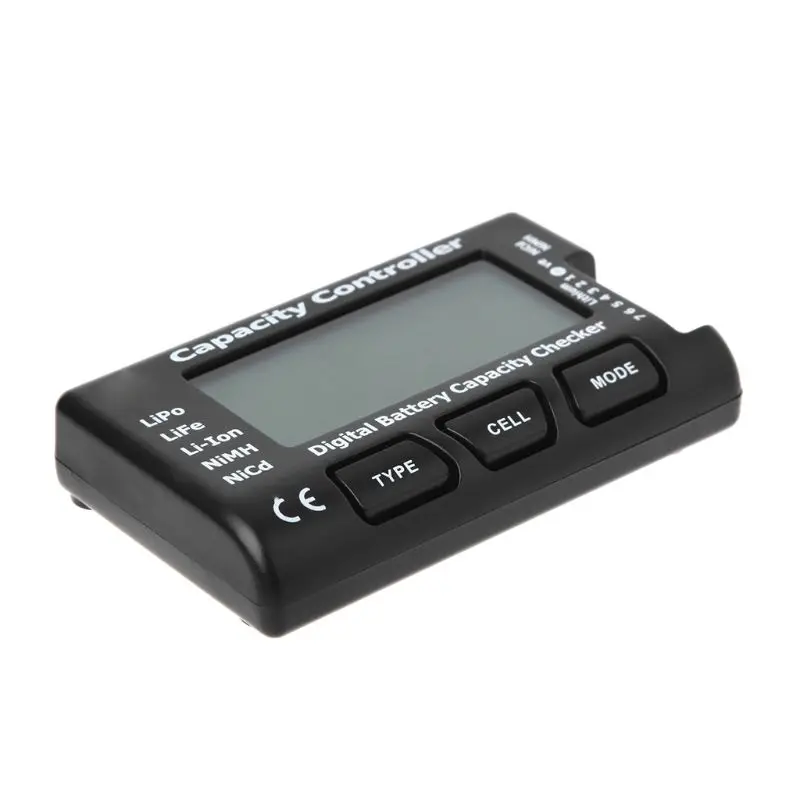 Digital Battery Capacity Checker RC CellMeter 7 For LiPo LiFe Li-ion NiMH Nicd J24